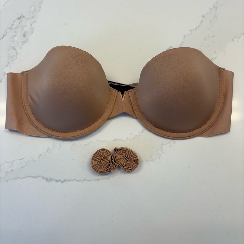 Victoria's Secret Nude Strapless Bra